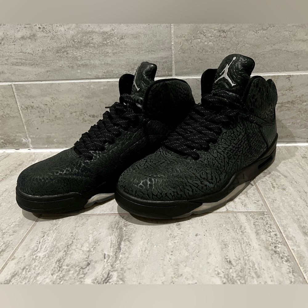 Nike Air Jordan 5 Lab Elephant print.